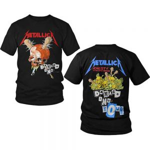 METALLICA T-Shirt Damage Inc Skull Tour 1986 New Authentic S-3XL