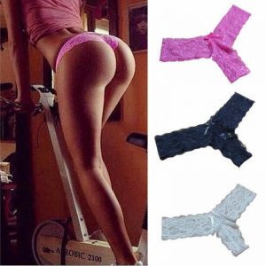 Women&#039;s Lace Panties Briefs Underwear Lingerie Knickers Thongs G-String