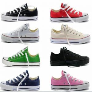 Women Ladies Classic Authentic Athletic Low High Top Casual Canvas Sneaker Shoes
